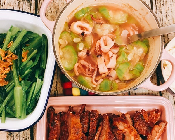 家常料理-絲瓜小卷